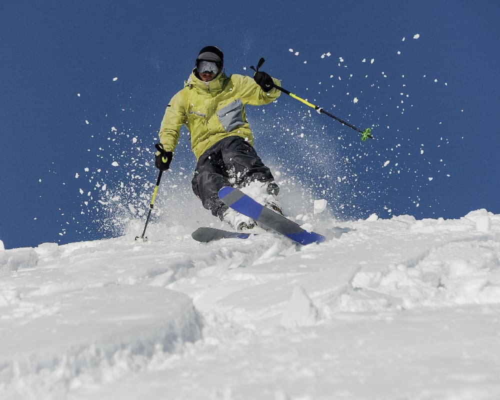 afvallen skiën