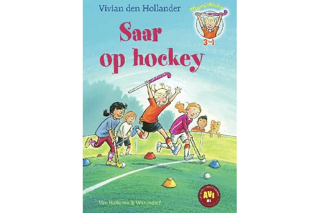 kinder hockeyboek saar op hockey